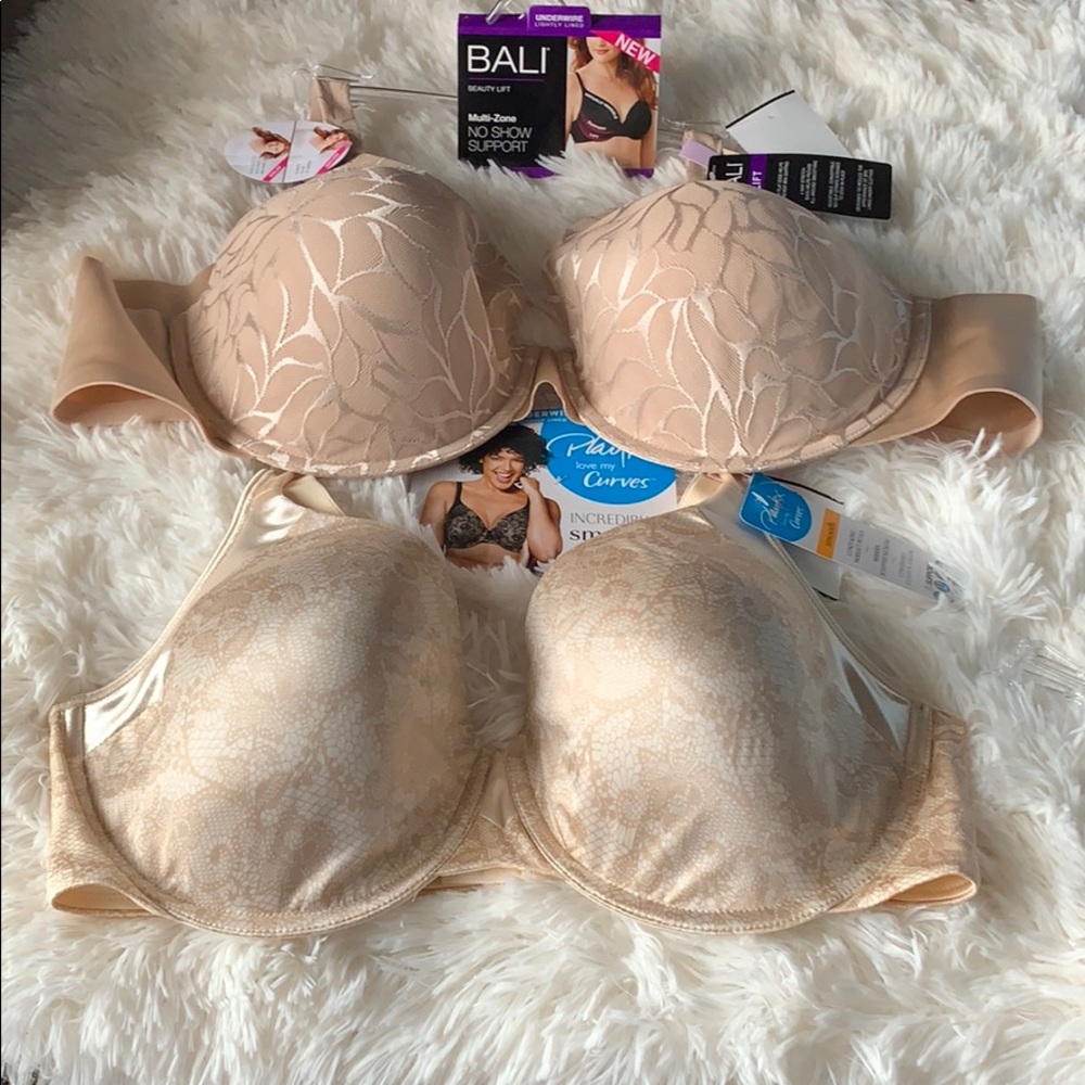 Bali‎ 40D bundle of 2 brand new playtex and Bali push up bras
